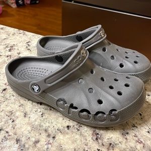 Gray Crocs